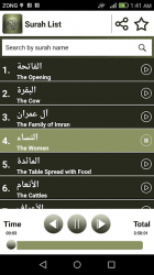 Screenshot 5 Listen Quran (All Languages) android