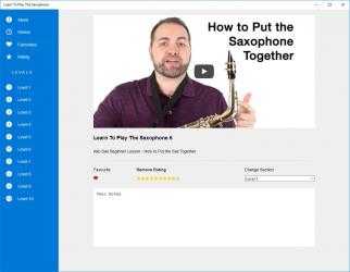 Captura de Pantalla 3 Learn To Play Saxophone windows
