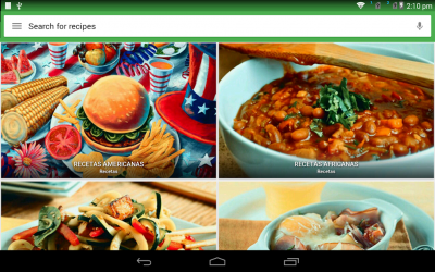 Captura de Pantalla 10 recetas de todo gratis android