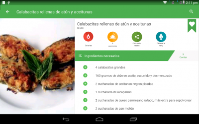 Captura de Pantalla 11 recetas de todo gratis android