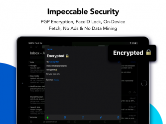 Captura 9 Canary Mail: Email App with PGP Encryption android