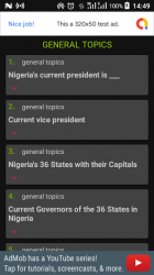 Captura de Pantalla 6 Current Affairs Quiz App 2021 - Nigeria & World android