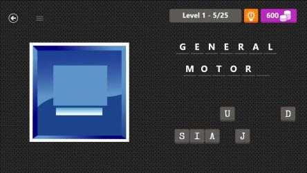 Screenshot 1 Car Logos Quiz windows