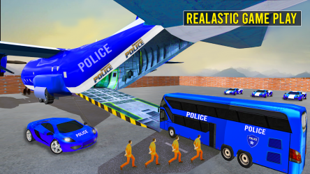 Captura 6 US Police Transport Games: Multilevel Cargo 2022 android