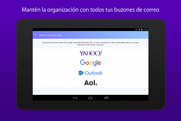 Screenshot 8 Yahoo Mail: buzón de entrada personalizado android