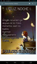 Screenshot 14 Buenas Noches. Hermosas Frases android
