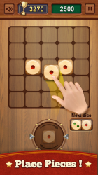 Capture 2 Woody Dice: Merge puzzle game of random dice block android