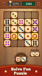 Screenshot 4 Woody Dice: Merge puzzle game of random dice block android