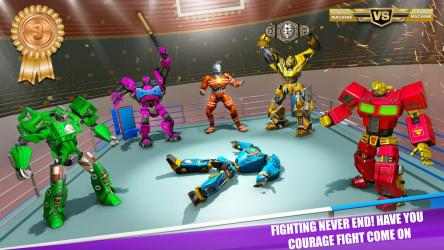 Captura 3 Real Robot fighting games – Robot Ring battle 2019 android
