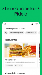 Captura 2 Uber Eats: comida a domicilio android