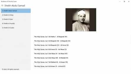 Image 6 Recitations Of The Holy Quran windows