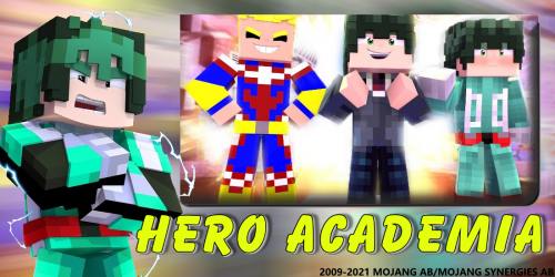 Captura 12 Mod My Hero Academia: Boku No Hero Skins android