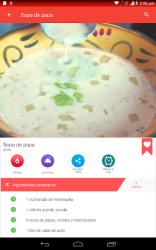 Screenshot 9 Sopa de recetas gratis android