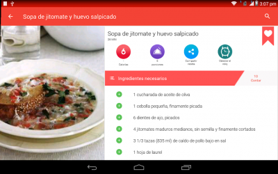 Screenshot 12 Sopa de recetas gratis android