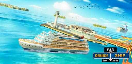 Captura de Pantalla 2 Big Cruise Ship Sim 2021 android