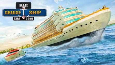 Captura de Pantalla 7 Big Cruise Ship Sim 2021 android
