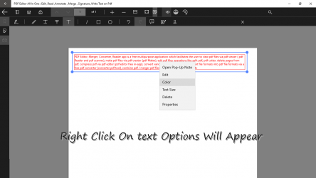 Capture 4 PDF Viewer Maker - PDF File Reader & Ebook, PDF Editor windows