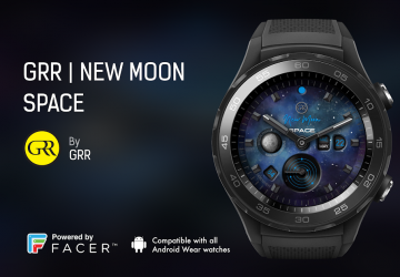 Imágen 2 GRR | NEW MOON SPACE Watch Face android