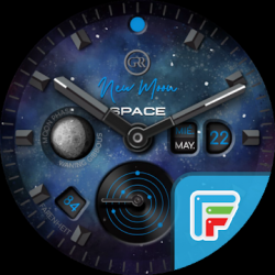 Imágen 1 GRR | NEW MOON SPACE Watch Face android