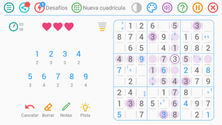 Captura de Pantalla 12 Sudoku clásico en español android