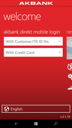 Captura 1 Akbank Direkt Mobil windows