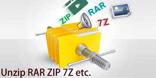 Captura 1 RAR ZIP Descompresor / compresor windows