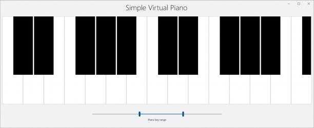 Screenshot 2 Simple Virtual Piano windows