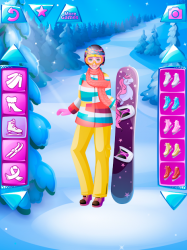 Captura 12 Winter Dress Up Game For Girls android