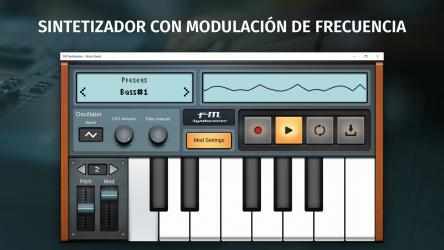 Captura de Pantalla 1 Sintetizador FM - Instrumentos Musicales: aula de piano con efectos de sonido y acordes para virtual dj windows