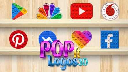 Screenshot 6 Pop It Logo 3D - Sensory Bubble Popers DIY Game windows