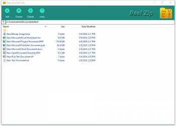 Screenshot 1 Real Zip - Extract Zip, Rar, 7z Files & More windows