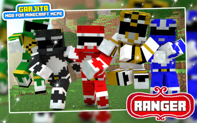 Captura 10 Mod Power Ranger Skin Tools for Minecraft 2021 android