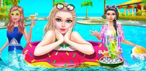 Captura de Pantalla 2 Fashion Doll - Pool Party Girl android