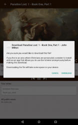 Screenshot 11 Paradise Lost - John Milton - Audiobook android