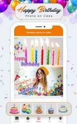 Captura 12 Foto de feliz cumpleaños en la aplicación  pastel android