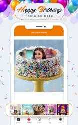 Imágen 11 Foto de feliz cumpleaños en la aplicación  pastel android