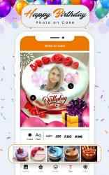 Imágen 8 Foto de feliz cumpleaños en la aplicación  pastel android