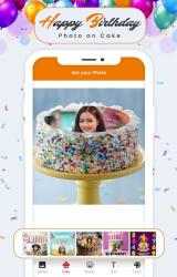 Imágen 14 Foto de feliz cumpleaños en la aplicación  pastel android