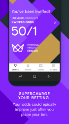 Captura de Pantalla 2 kwiff - Sports Betting & Games android