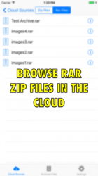 Captura 1 Unrar - Rar Zip File Extractor iphone