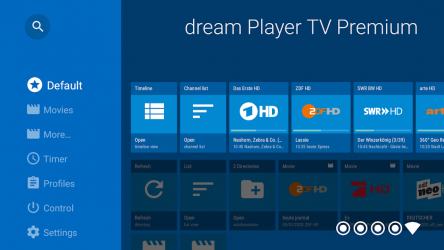 Capture 3 dream Player TV for TVheadend android