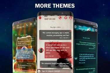 Screenshot 4 Actualizar el tema de SMS de Messenger 2021 android