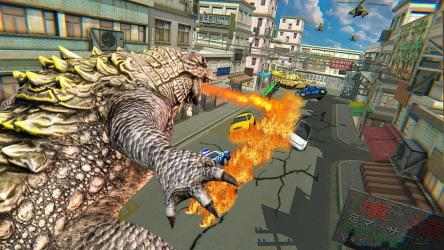 Screenshot 11 Monster Dinosaur  Rampage : City Attack android