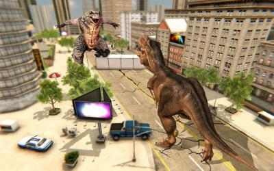 Imágen 4 Monster Dinosaur  Rampage : City Attack android