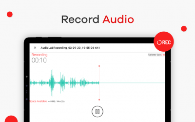 Screenshot 12 AudioLab 🎵 Editor de audio y Creador de Ringtone android