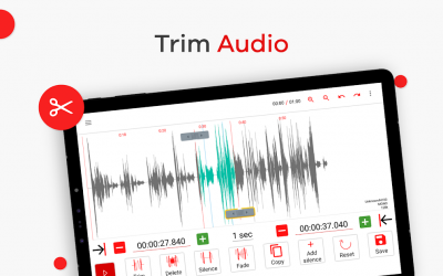 Screenshot 10 AudioLab 🎵 Editor de audio y Creador de Ringtone android