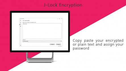 Captura 4 J-Lock Encryption windows