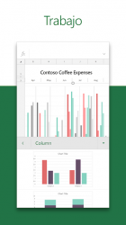 Captura de Pantalla 4 Excel: Ver, editar y crear hojas de cálculo android