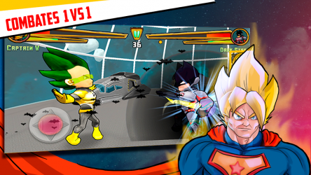 Captura 12 Liga de lucha de superhéroes android