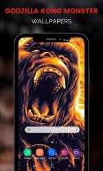Screenshot 4 Monster Godzilla Kong Wallpapers android